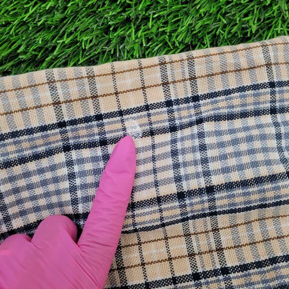 Vintage 90s Arrow Western Button Shirt Medium 21x28 Plaid - Picture 3 of 12